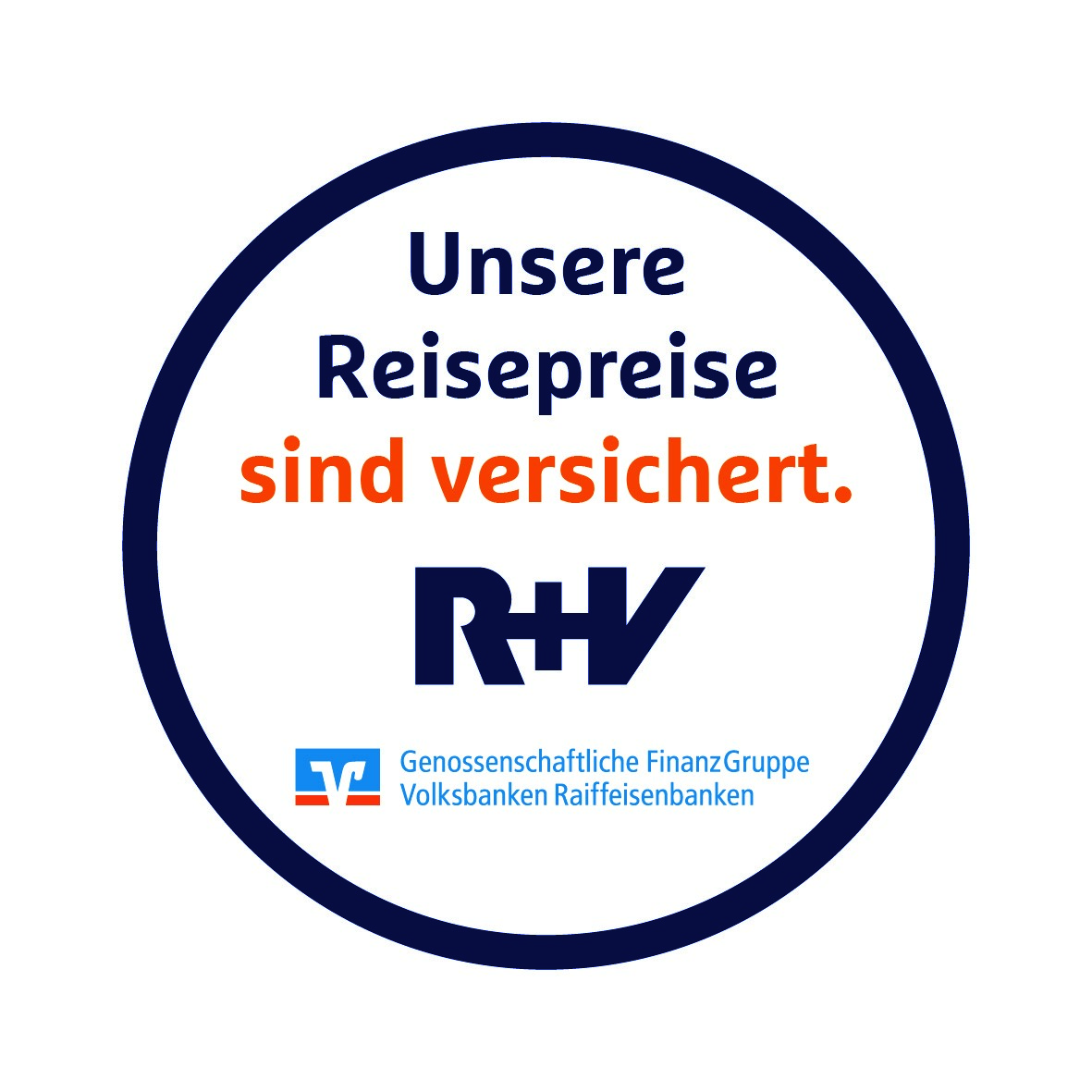 R+V Versicherung: Unsere Reisepreise sind versichert